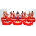 Subbuteo Andrew Table Soccer Olympiacos 2005-2006 Champions League Edition on WSB Professional bases